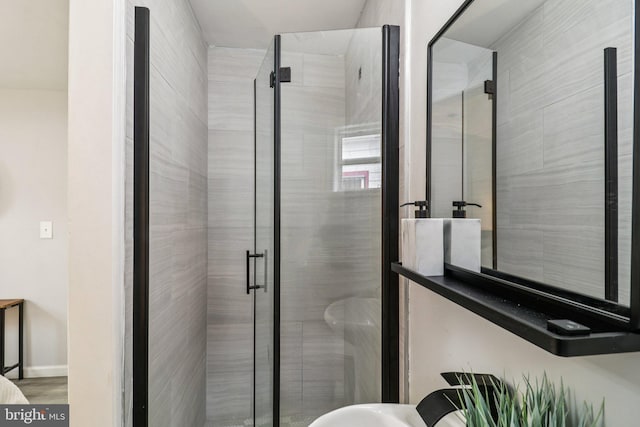 919 Mentor Ave, Capitol Heights, MD 20743 - bathroom featuring a shower stall