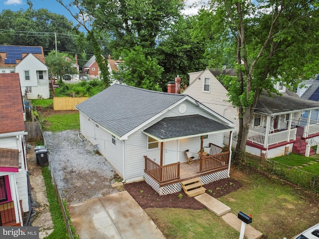 919 Mentor Ave, Capitol Heights, MD 20743 - aerial view of property and surrounding area