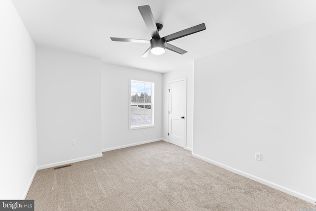 171 Ellicott Rd, Avondale, PA 19311 - carpeted empty room featuring ceiling fan and baseboards