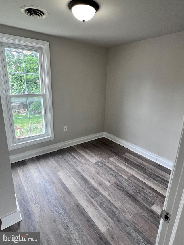 122 W N St, Waynesboro, PA 17268 - spare room with wood finished floors and baseboards