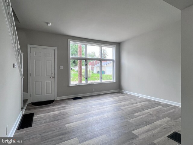 122 W N St, Waynesboro, PA 17268 - entryway with wood finished floors