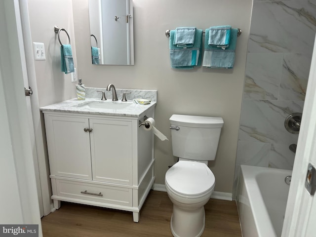 9220 Redbridge Ct, Laurel, MD 20723 - full bath with wood finished floors and vanity