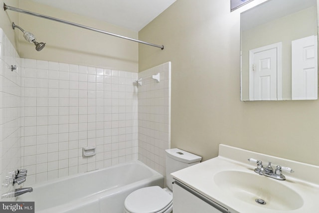 1803 T St NW Unit 11, Washington, DC 20009 - full bath with bathtub / shower combination and vanity