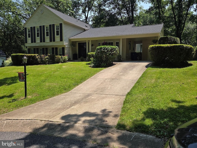 5139 Celestial Way, Columbia, MD 21044 - split level home featuring driveway and a front lawn