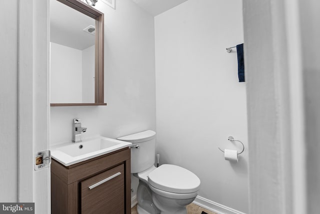 5139 Celestial Way, Columbia, MD 21044 - half bathroom featuring vanity and toilet