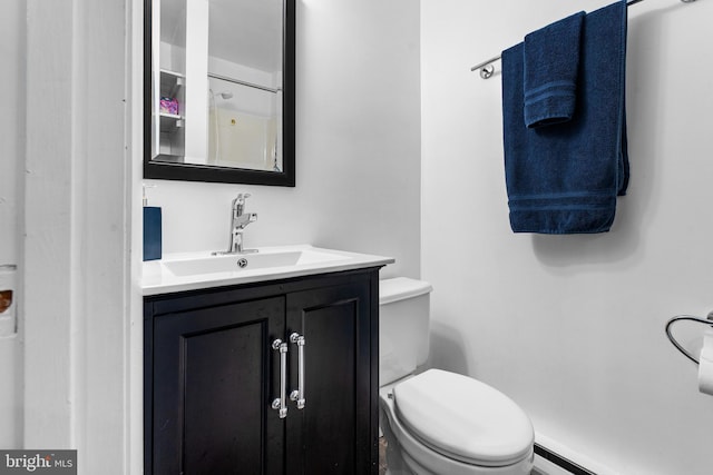 5139 Celestial Way, Columbia, MD 21044 - bathroom featuring vanity and baseboard heating