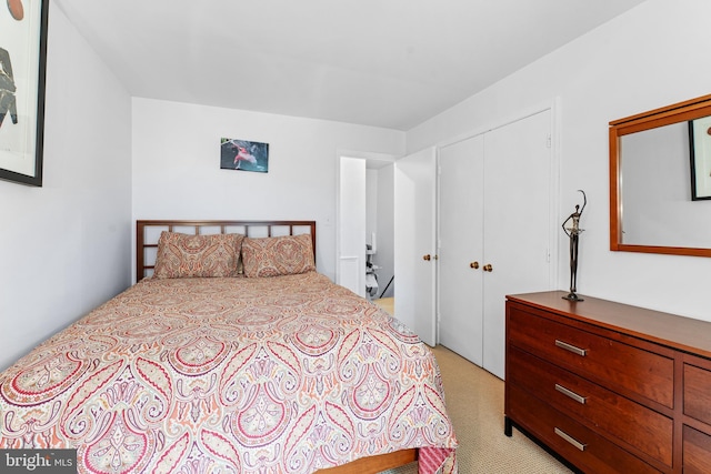 5139 Celestial Way, Columbia, MD 21044 - bedroom featuring a closet and light carpet