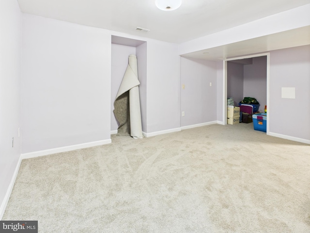 2101 Waterleaf Way, Bowie, MD 20721 - finished below grade area featuring carpet