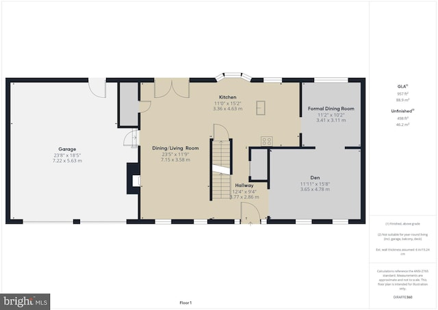 2101 Waterleaf Way, Bowie, MD 20721 - view of property floor plan