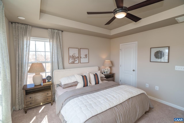 421 Willowshire Ct, Waynesboro, VA 22980 - bedroom with light colored carpet and ceiling fan