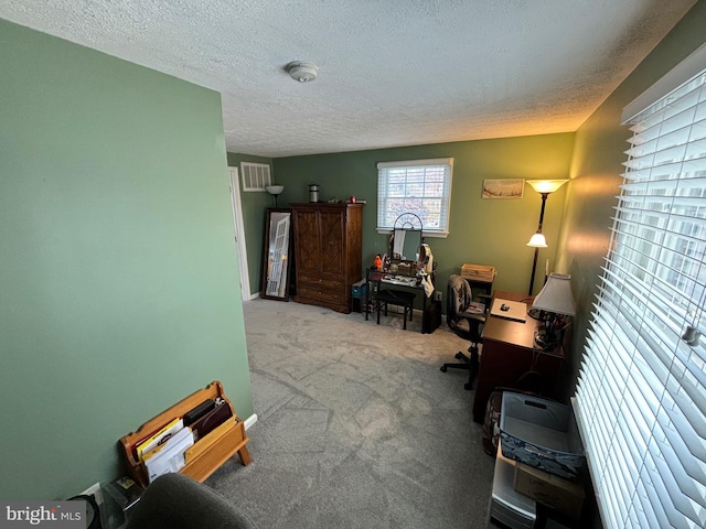 27 Dunlin Way, Sicklerville, NJ 08081 - home office featuring carpet flooring and a textured ceiling