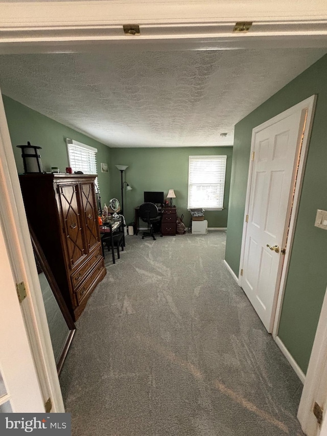 27 Dunlin Way, Sicklerville, NJ 08081 - carpeted office with baseboards and a textured ceiling