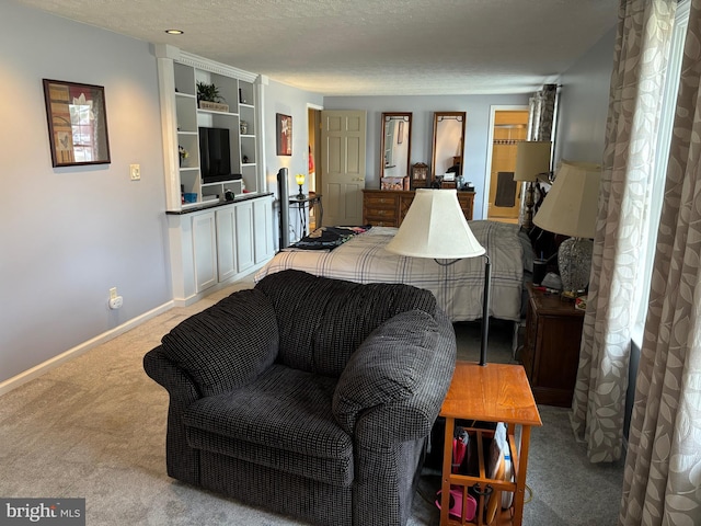 27 Dunlin Way, Sicklerville, NJ 08081 - carpeted living area with baseboards and a textured ceiling