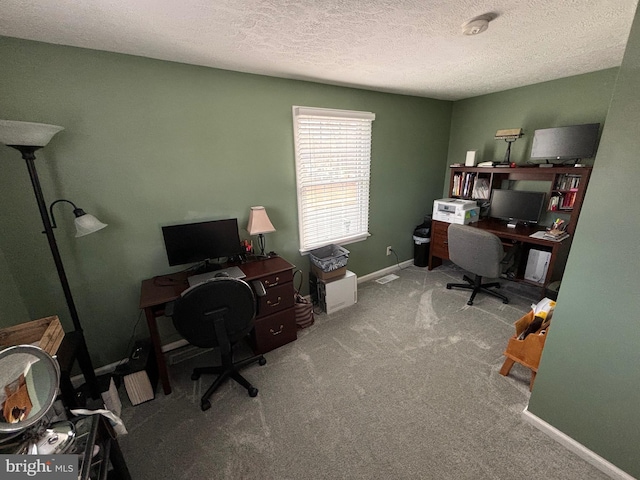 27 Dunlin Way, Sicklerville, NJ 08081 - home office with carpet flooring and a textured ceiling