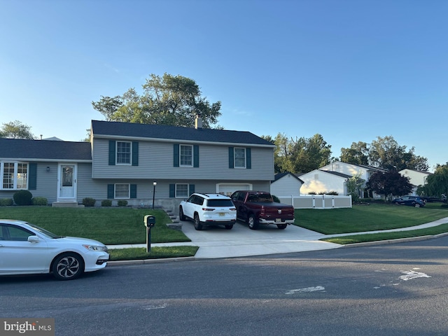 27 Dunlin Way, Sicklerville, NJ 08081 - view of front of property with a front yard and concrete driveway