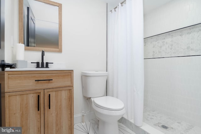 1117 Overbrook Rd, Baltimore, MD 21239 - full bathroom with vanity and a shower stall