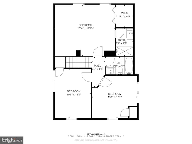 1117 Overbrook Rd, Baltimore, MD 21239 - view of floor plan / room layout