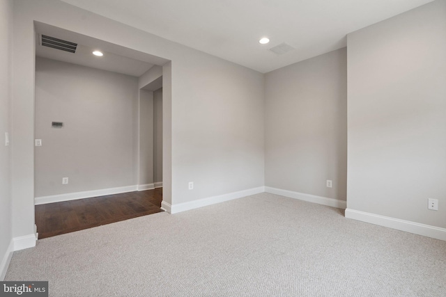 116 Grosbeak Ct, Lake Frederick, VA 22630 - unfurnished room featuring carpet flooring and recessed lighting