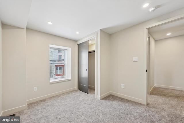 181 Levering St, Philadelphia, PA 19127 - unfurnished bedroom featuring carpet flooring and recessed lighting