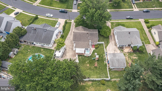 3735 Donegal Ln, Brookhaven, PA 19015 - aerial view of property's location with nearby suburban area