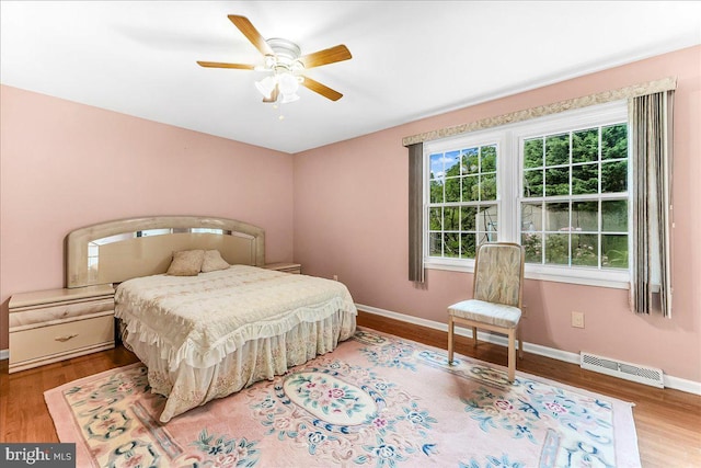 228 Benjamin Blvd, Bear, DE 19701 - bedroom featuring wood finished floors and ceiling fan