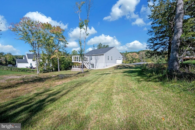 21 Walnut Grove Dr, Fredericksburg, VA 22406 - view of green lawn with stairway