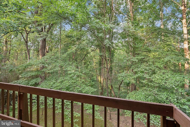 1330 Potomac School Rd, Mclean, VA 22101 - deck featuring a wooded view