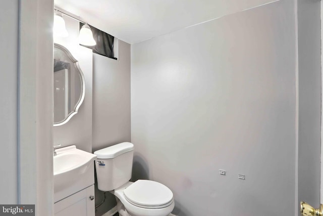 3714 Greenvale Rd, Baltimore, MD 21229 - bathroom featuring vanity and toilet