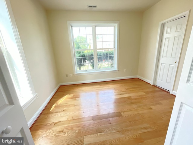 7212 Highland St, Springfield, VA 22150 - empty room with light wood finished floors and baseboards