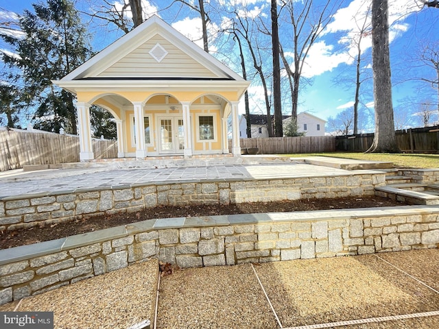 7212 Highland St, Springfield, VA 22150 - porch with a fenced backyard