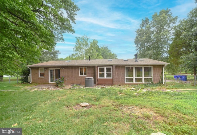 4015 Clyde Ln, White Plains, MD 20695 - back of house featuring brick siding