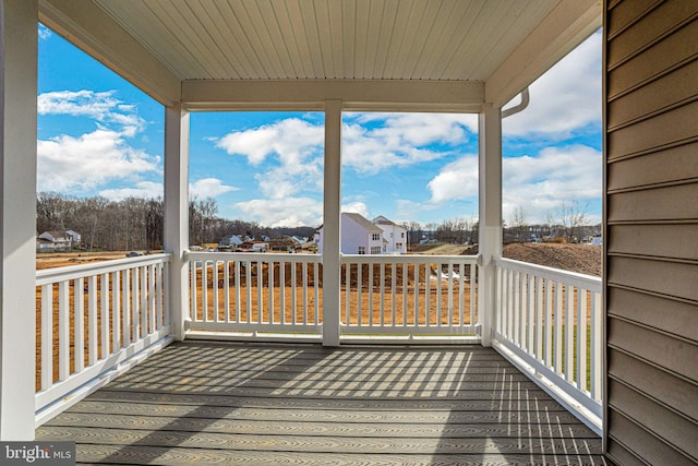 539 Whimsical Dr, Havre De Grace, MD 21078 - wooden deck featuring a residential view
