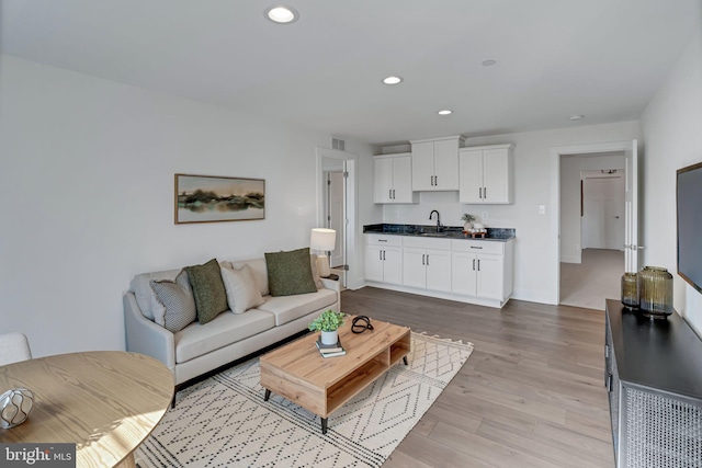 539 Whimsical Dr, Havre De Grace, MD 21078 - living room with recessed lighting and light wood-type flooring