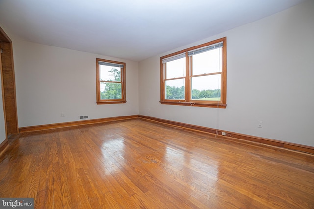 4117 Chichester Ave, Upper Chichester, PA 19061 - empty room featuring wood finished floors and baseboards
