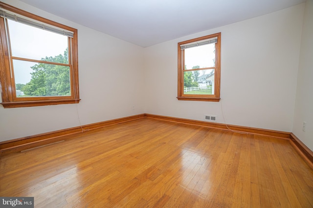 4117 Chichester Ave, Upper Chichester, PA 19061 - unfurnished room with light wood-style floors and baseboards