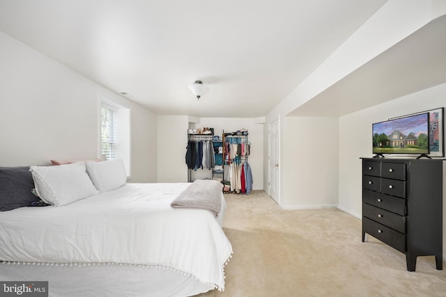 4 Monument Dr, Stafford, VA 22554 - bedroom featuring carpet, a spacious closet, and a closet