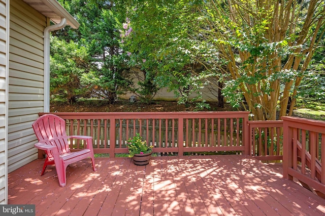4 Monument Dr, Stafford, VA 22554 - view of wooden terrace