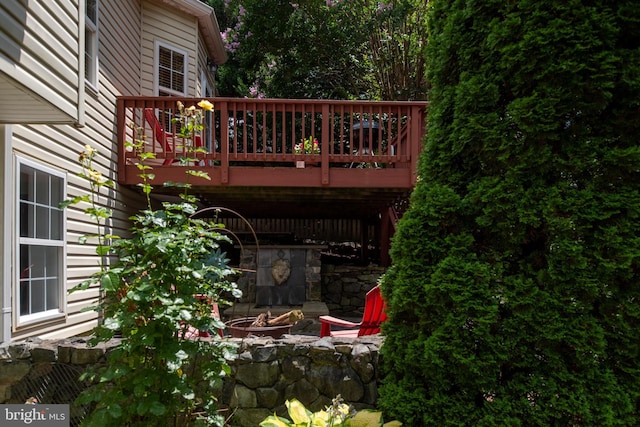 4 Monument Dr, Stafford, VA 22554 - view of deck