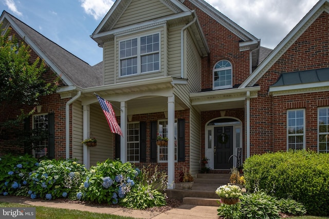 4 Monument Dr, Stafford, VA 22554 - traditional home featuring brick siding and a shingled roof