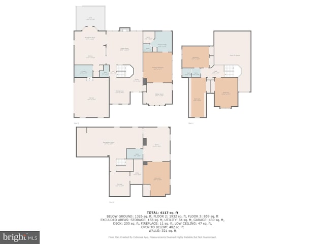 4 Monument Dr, Stafford, VA 22554 - view of home floor plan