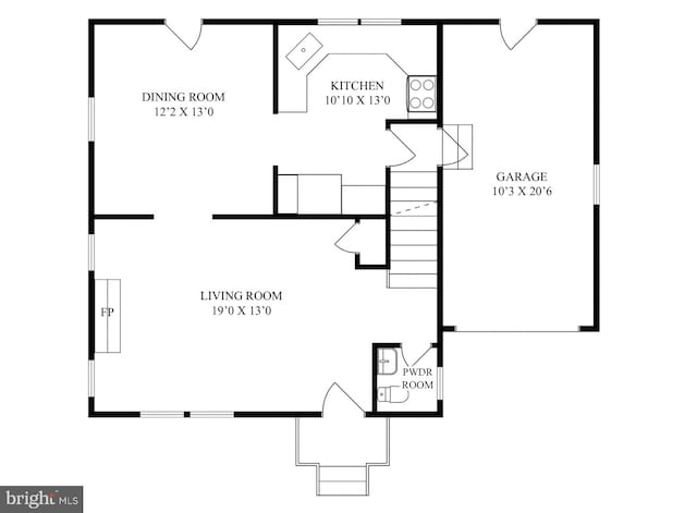 6717 44th Ave, Hyattsville, MD 20782 - view of floor plan / room layout