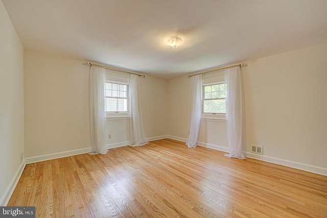 6717 44th Ave, Hyattsville, MD 20782 - unfurnished room with light wood finished floors and baseboards
