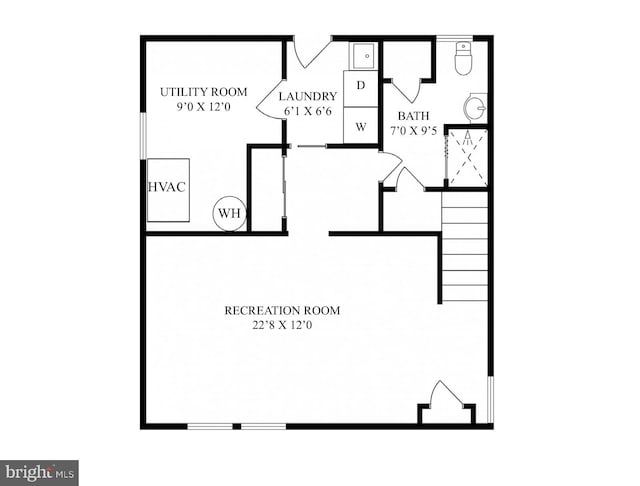 6717 44th Ave, Hyattsville, MD 20782 - view of property floor plan