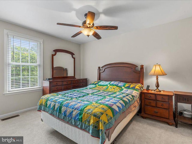 900 Young Dairy Ct, Herndon, VA 20170 - bedroom featuring carpet floors and a ceiling fan