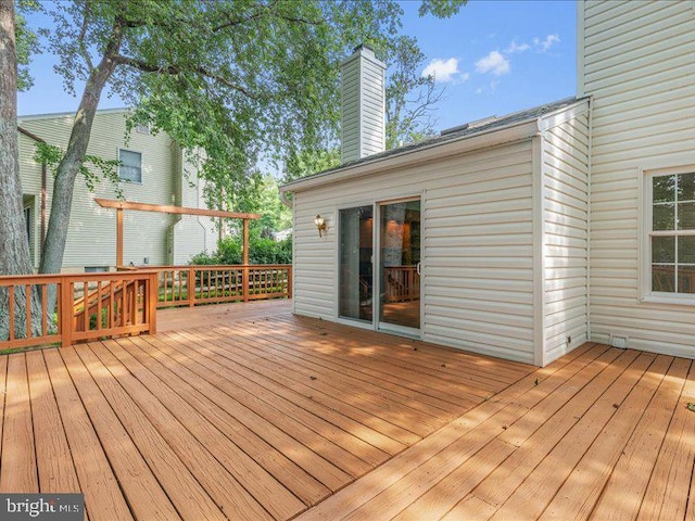 900 Young Dairy Ct, Herndon, VA 20170 - view of deck