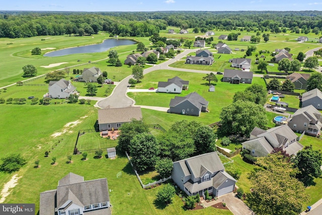 135 Hobbs Hole Ln, Tappahannock, VA 22560 - aerial view of residential area with a nearby body of water and a golf club