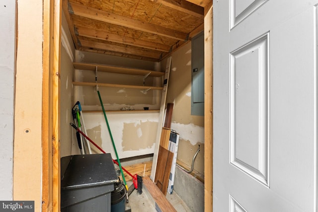 135 Hobbs Hole Ln, Tappahannock, VA 22560 - storage room with electric panel