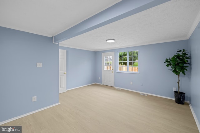 8318 Brookvale Ct, Springfield, VA 22153 - unfurnished room with light wood finished floors and ornamental molding