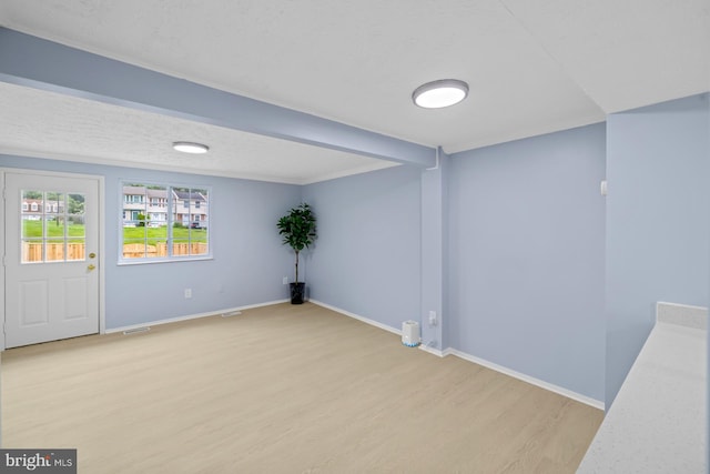 8318 Brookvale Ct, Springfield, VA 22153 - spare room featuring wood finished floors and baseboards