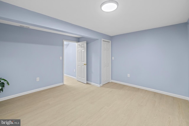 8318 Brookvale Ct, Springfield, VA 22153 - spare room featuring wood finished floors and baseboards